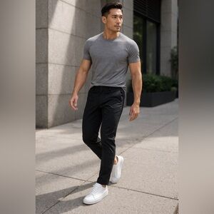 Lululemon ABC Pant Black Slim Fit 30x30 Stretch Tech Casual Mens Pants